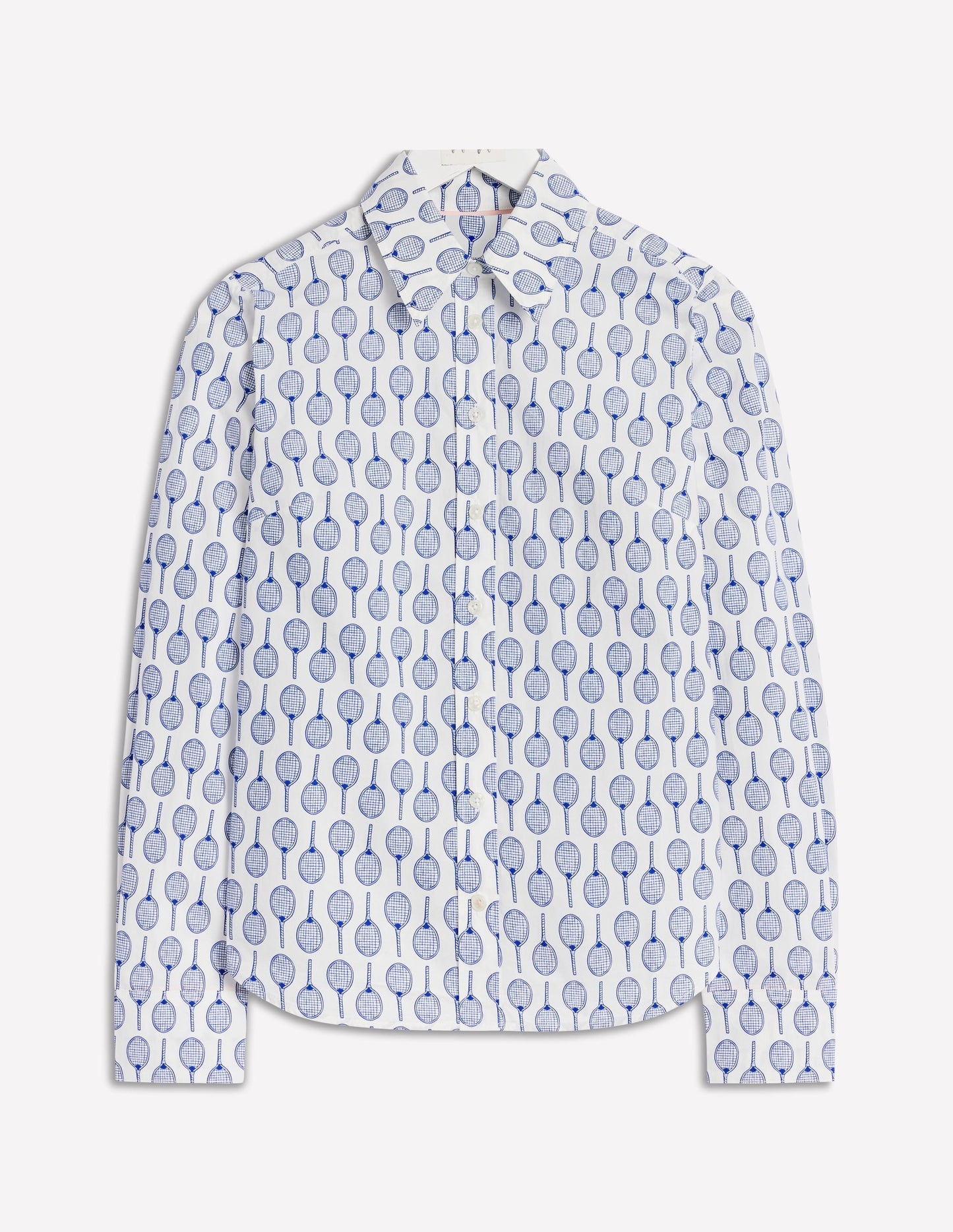Sienna Cotton Shirt-Ivory, Tennis
